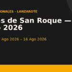 Fiestas de San Roque — Tinajo 2026 — Canarify