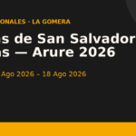 Fiestas de San Salvador y San Nicolás — Arure 2026 — Canarify
