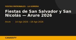 Fiestas de San Salvador y San Nicolás — Arure 2026