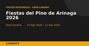Fiestas del Pino de Arinaga 2026